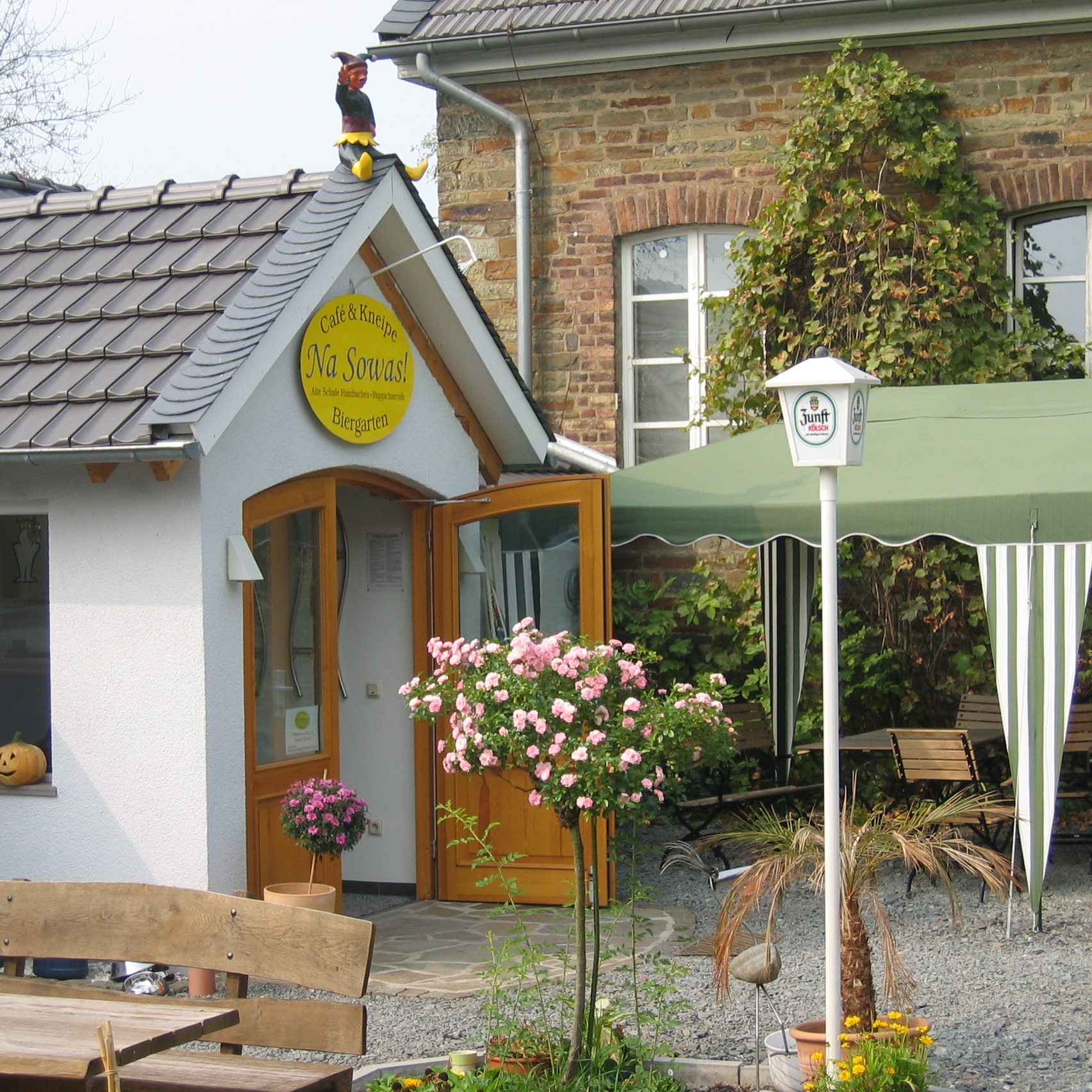 Cafe Eingangsbereich